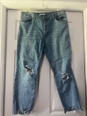 STS Blue Women's Skinny Distressed Blue Jeans